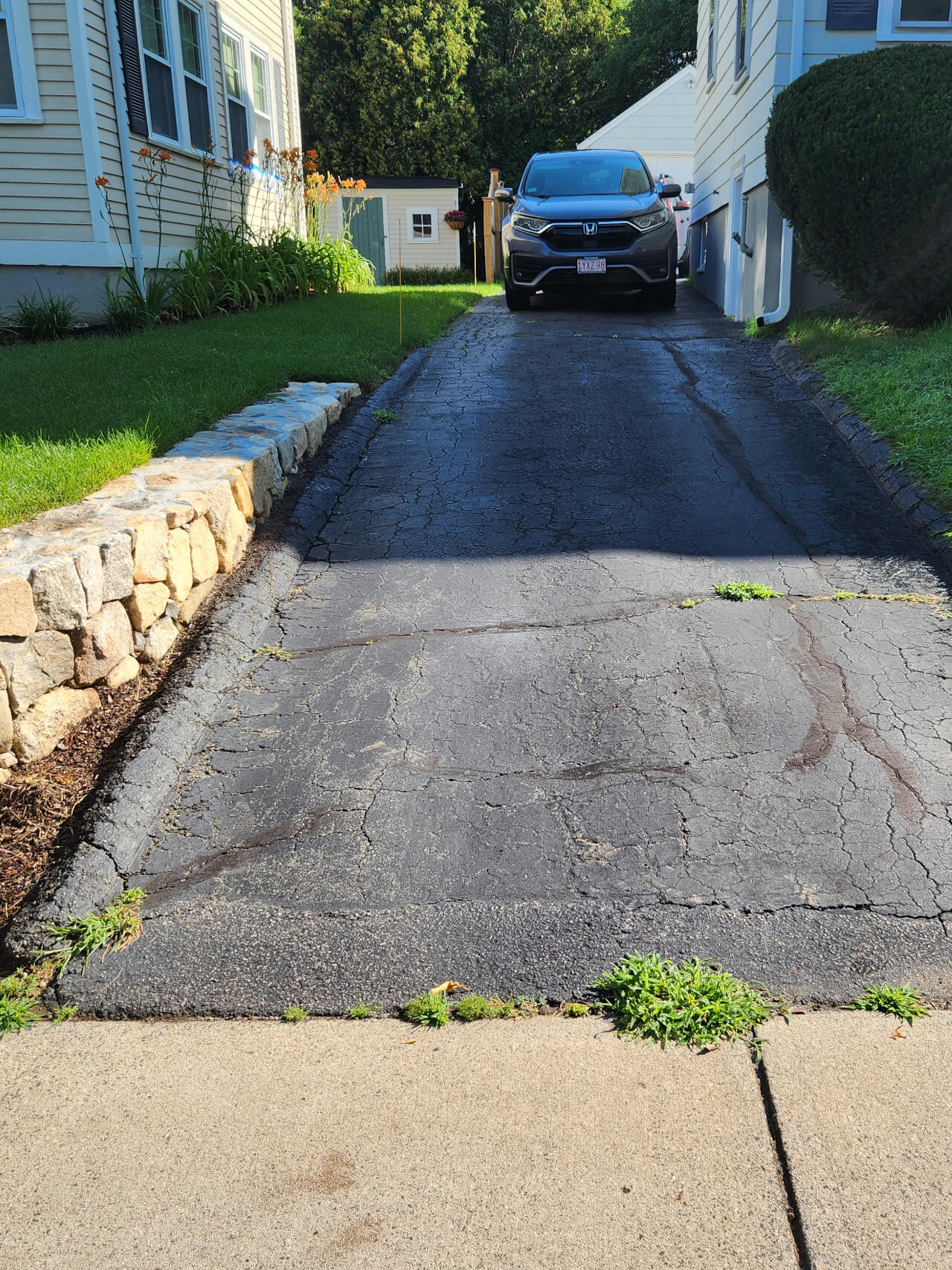 horrace driveway before