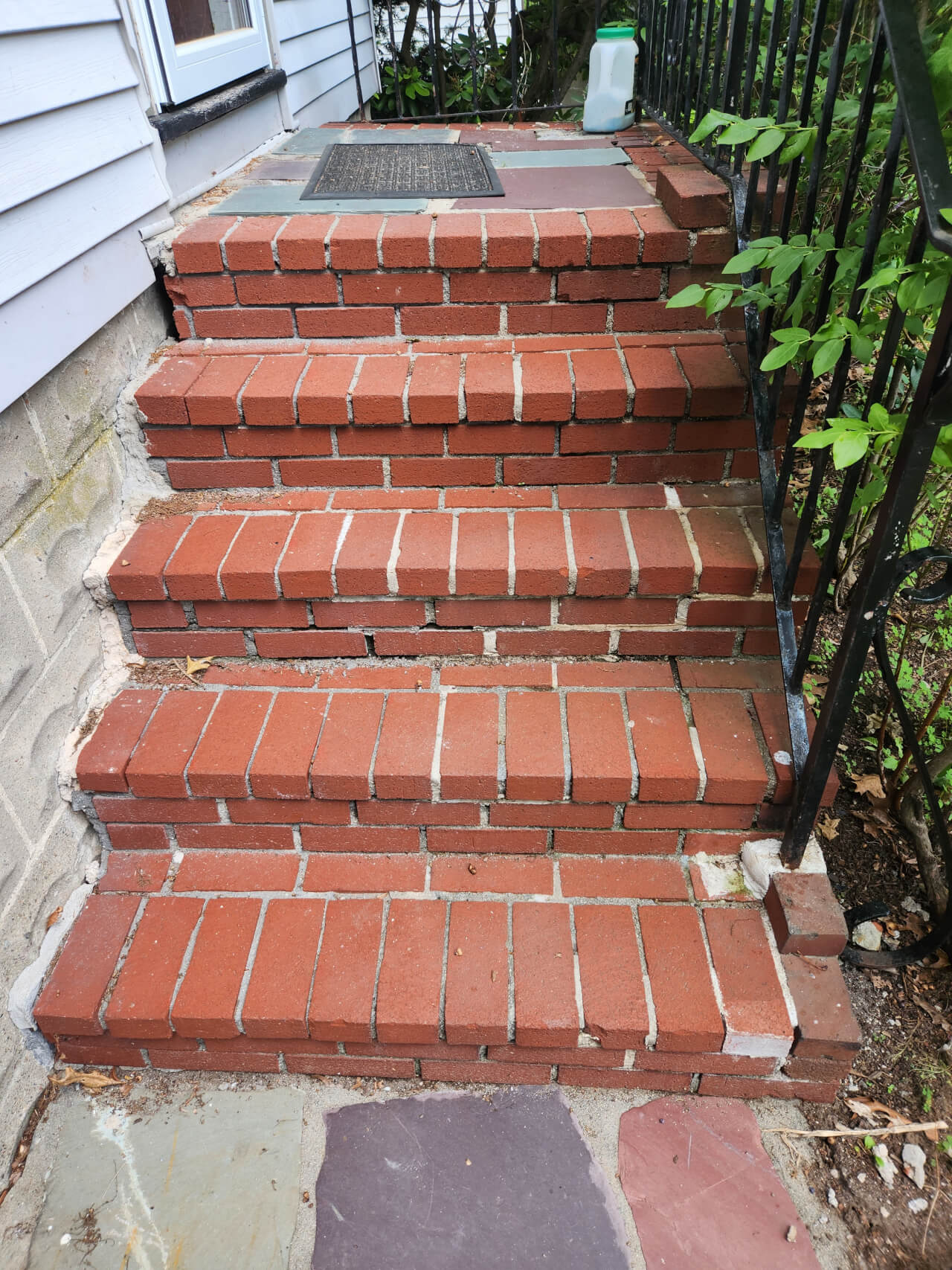 stairs before